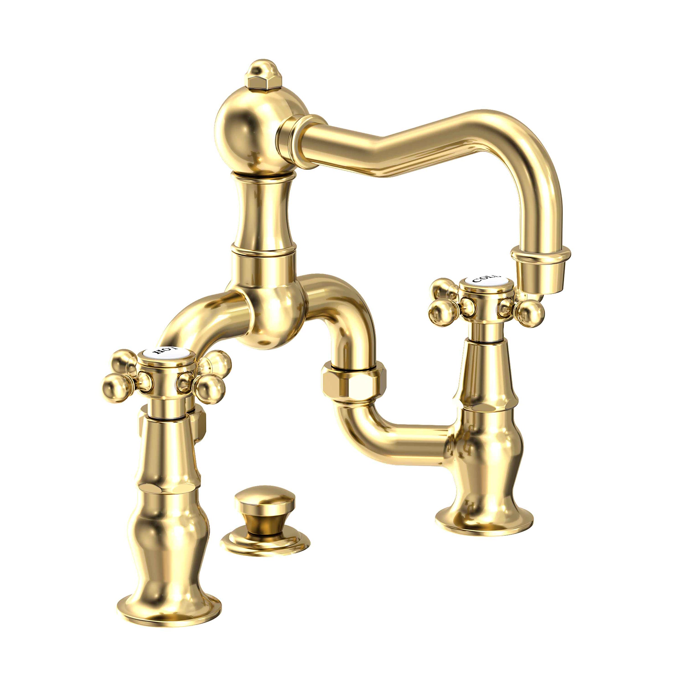 Newport Brass 930B Chesterfield Lavatory Bridge Faucet