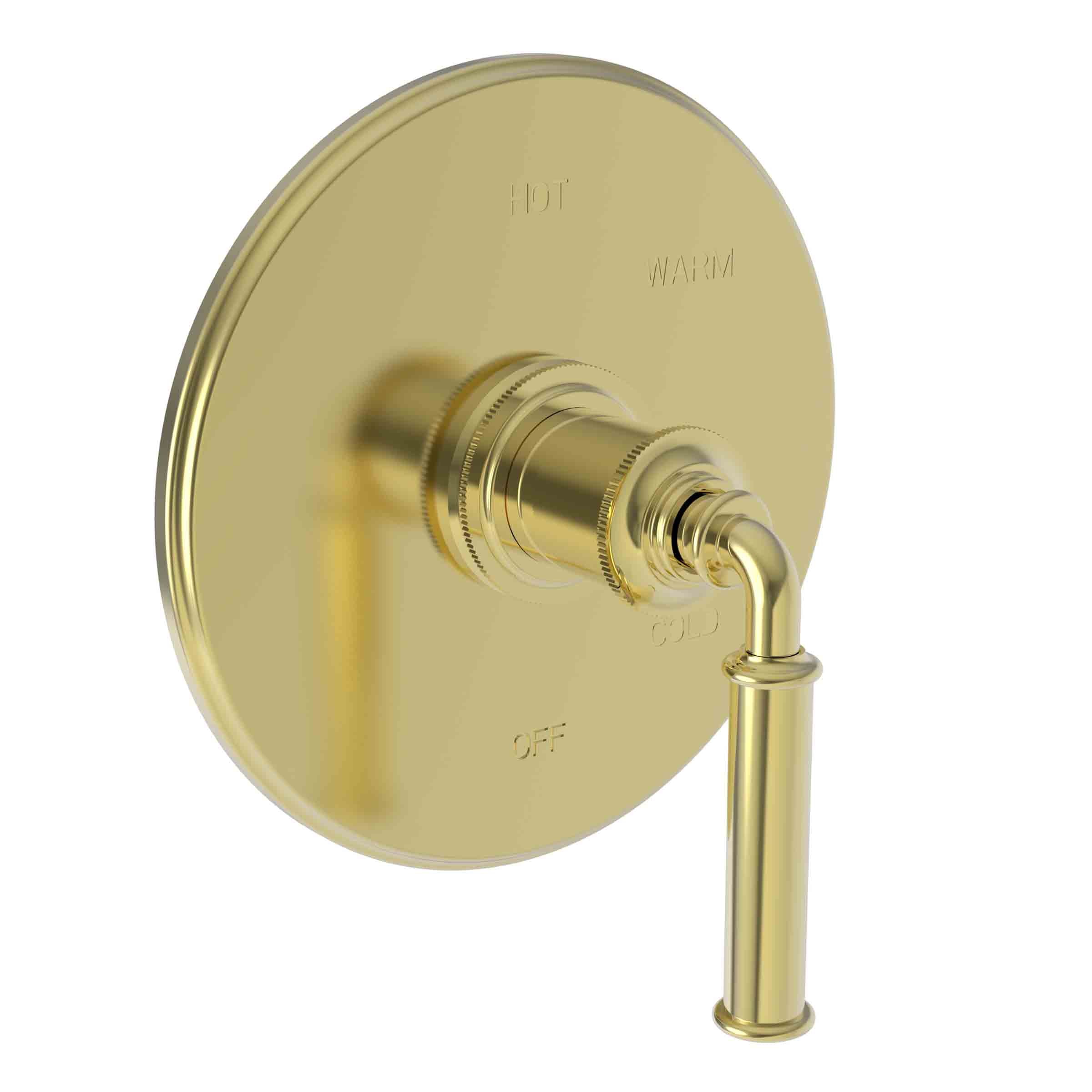 Newport Brass 4-2944BP Taft Balanced Pressure Shower Trim Plate With Handle. Less Showerhead, Arm And Flange.