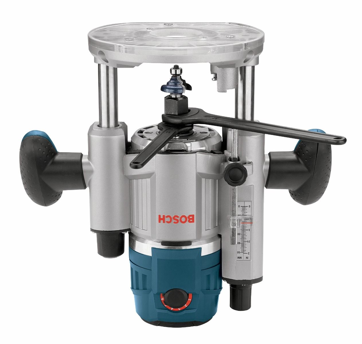 Bosch EVS Plunge-Base Router w/ Trigger Control, 2.3 HP MRP23EVS - Image 4