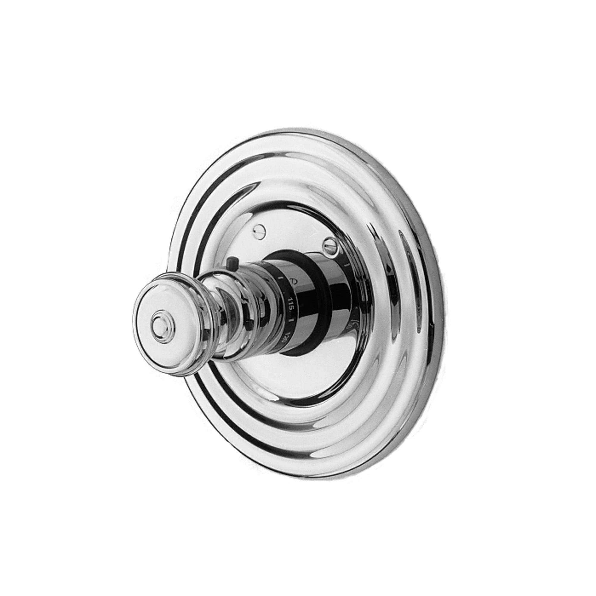 Newport Brass 3-804TR Annabella 3/4" Round Thermostatic Trim Plate With Handle