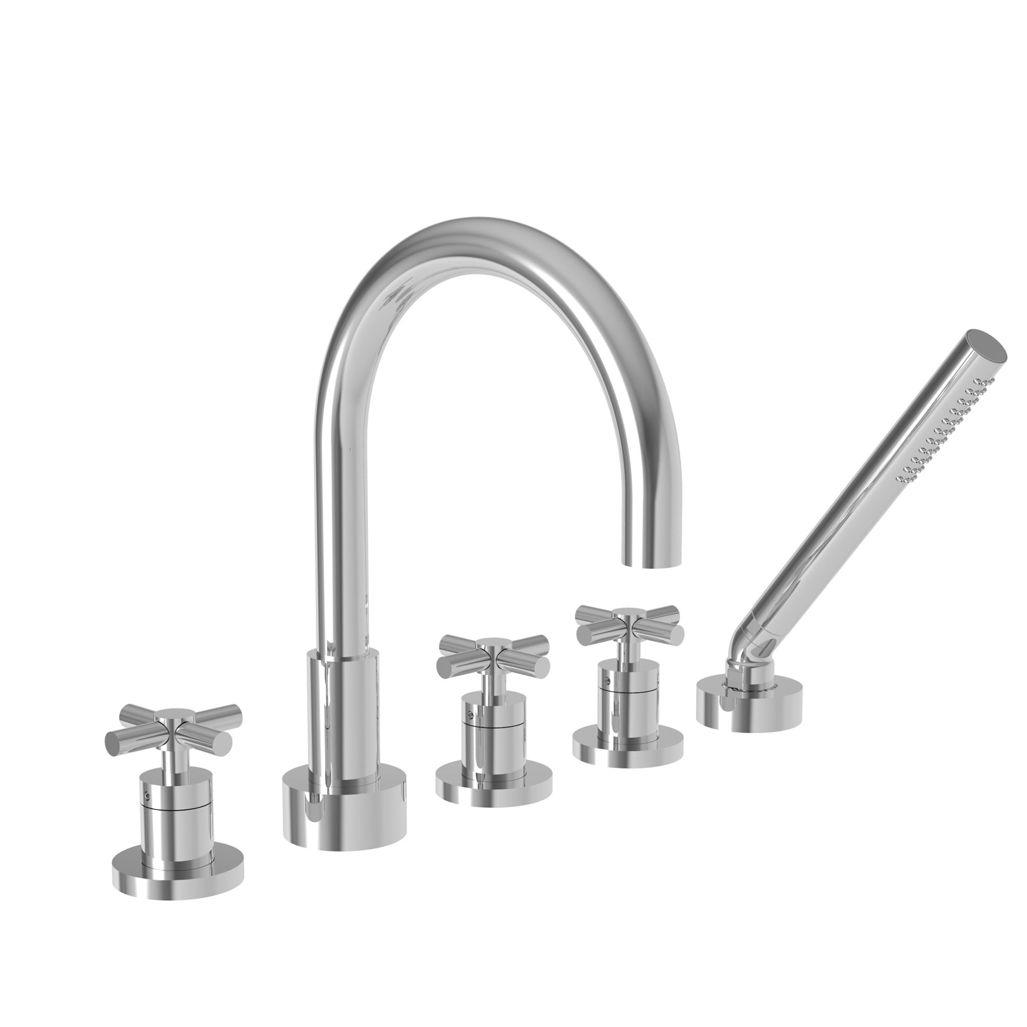 Newport Brass 3-997 East Linear Roman Tub Faucet With Hand Shower