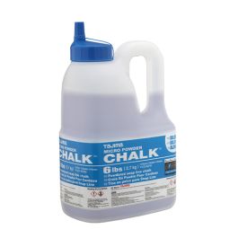 Tajima Tool Micro Chalk, Ultra-Fine Chalk with Easy-Fill Nozzle, 6lbs./2.7kg, Blue PLC2-B2700