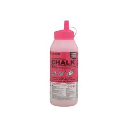 Tajima Tool Micro Chalk, Ultra-Fine Chalk with Easy-Fill Nozzle, 907g/32 oz, Fluorescent Pink PLC2-FP900