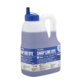 Tajima Tool Snap Line Dye, Permanent Marking Chalk with Easy-Fill Nozzle, 6lbs./2.7kg, Dark Blue PLC3-DB2700