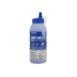 Tajima Tool Snap Line Dye, Permanent Marking Chalk with Easy-Fill Nozzle, 907g/32 oz, Dark Blue PLC3-DB900