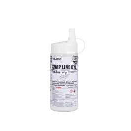 Tajima Tool Snap Line Dye, Permanent Marking Chalk with Easy-Fill Nozzle, 300g/10.5 oz, Dark White PLC3-DW300