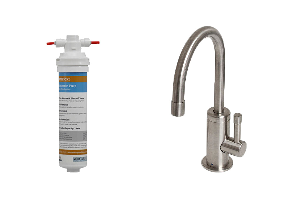 Sonoma Forge POU-GN-C-2 Point Of Use Faucet With Gooseneck Spout