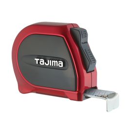 Tajima Tool SIGMA STOP Tape Measure, Strong Tape & Hook, 25 ft./7.5m x 1 in. SS-25/7.5MBW