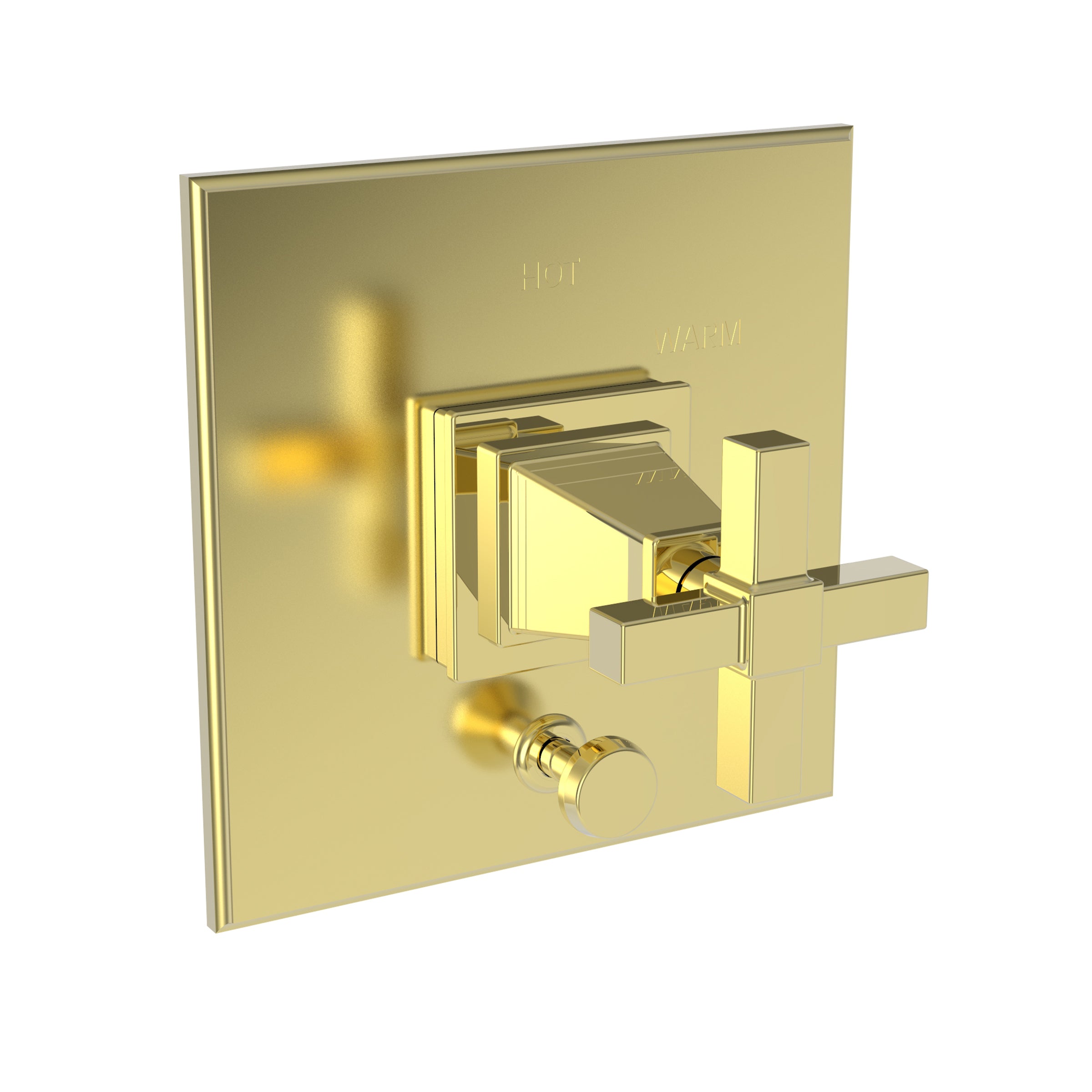 Newport Brass 5-3152BP Malvina Balanced Pressure Tub & Shower Diverter Plate With Handle