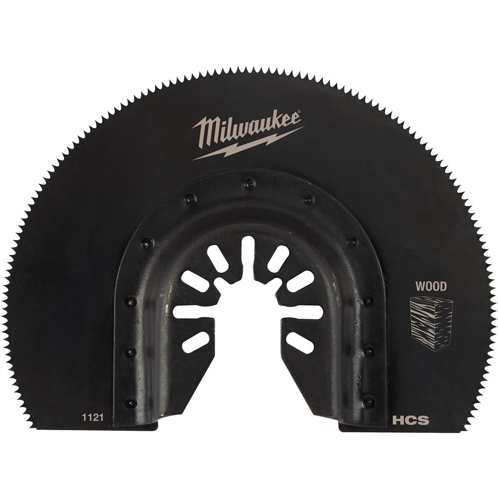 Milwaukee T33112 - 3-1/2" HCS Segmented Wood Oscillating Multi-Tool Blade