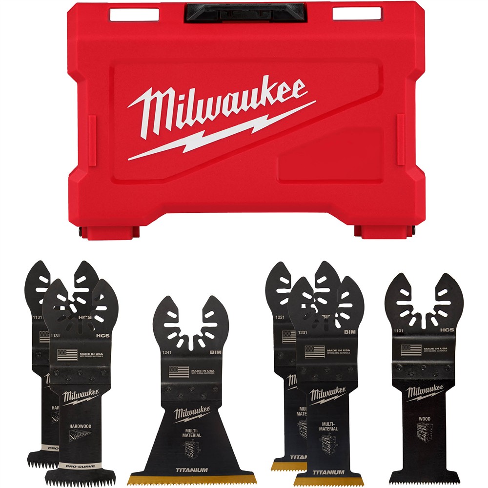 Milwaukee T33119 - Oscillating Multi-Tool Blade Kit, 6 Pc.