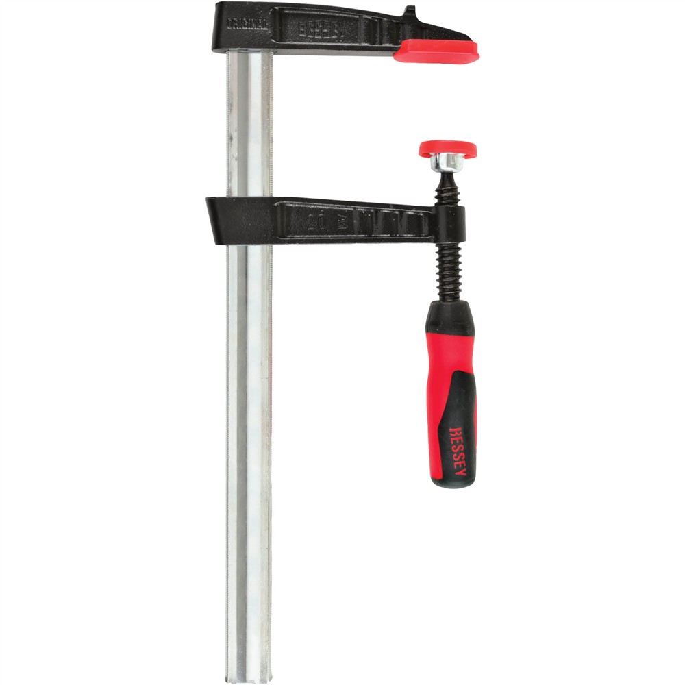 Bessey T33267 - 12" Tradesmen Clamp w/ 4" Throat Depth and Composite Handle