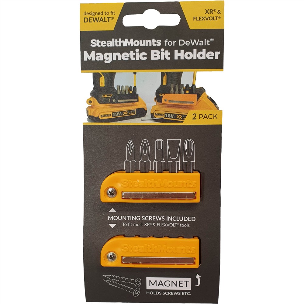 StealthMounts T33657 - Bit Holder for DeWalt - 2-Pk.