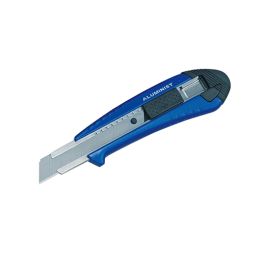 Tajima Tool Heavy Duty Aluminist 500 Cutter Knife, Auto Blade Lock, 3x Endura-Blade, Blue AC-500B