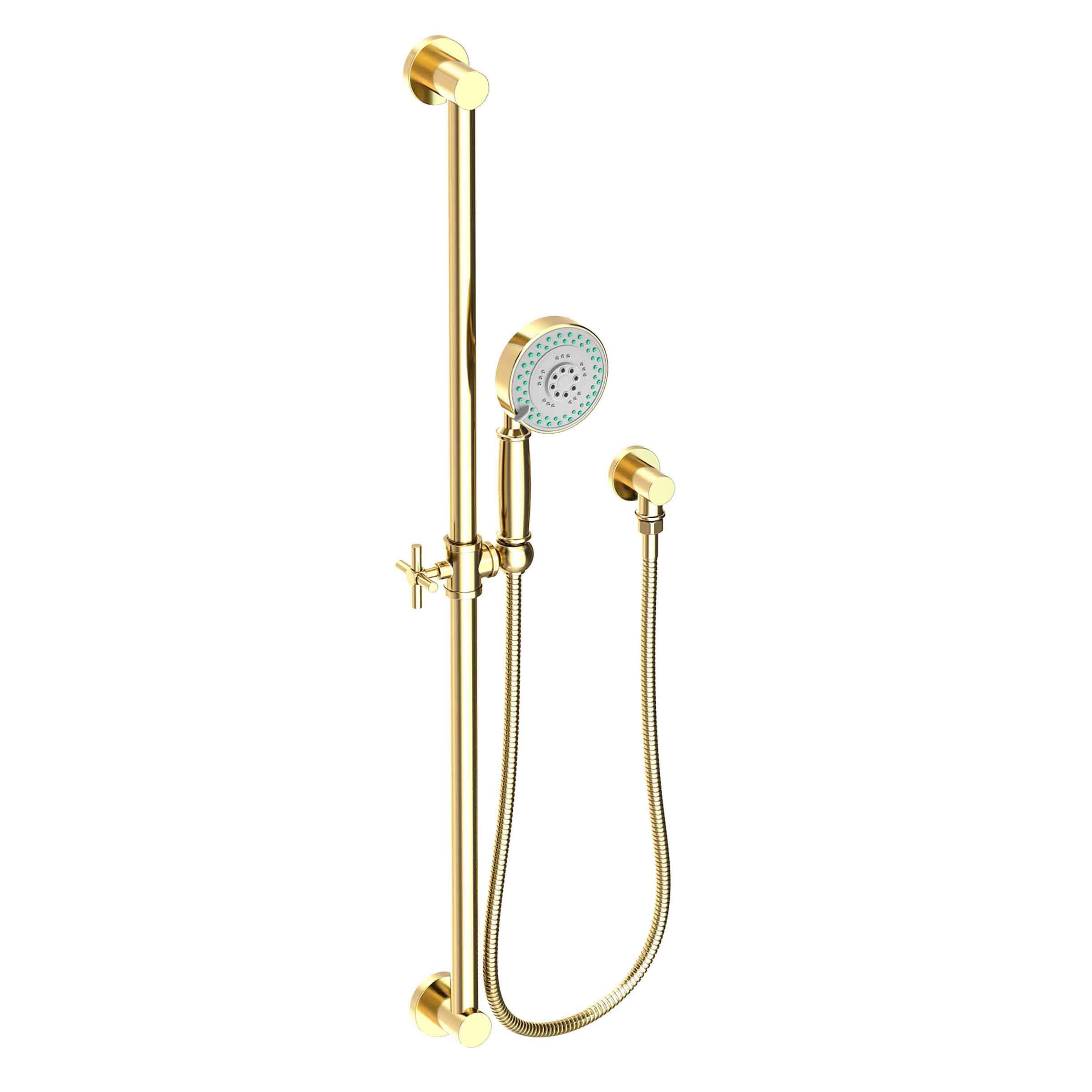 Newport Brass 280F Slide Bar With Multifunction Hand Shower Set
