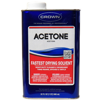 Crown Acetone, Quart